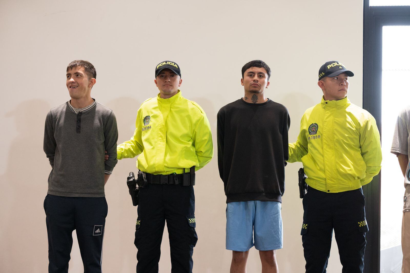 Banda 'PPP'. Foto: Policía de Bogotá