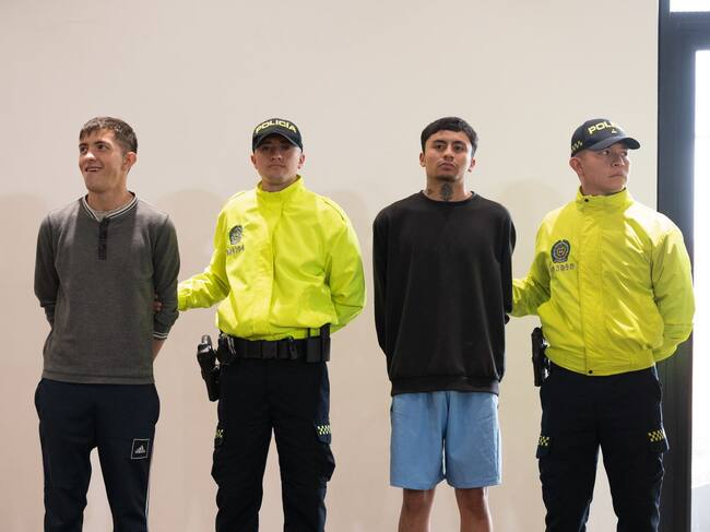 Banda 'PPP'. Foto: Policía de Bogotá