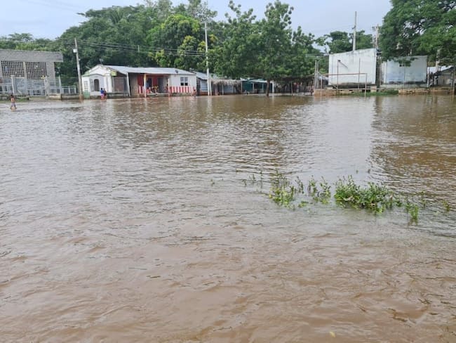 Estragos de la lluvia en Ariguaní/ Gobernación del Magdalena 