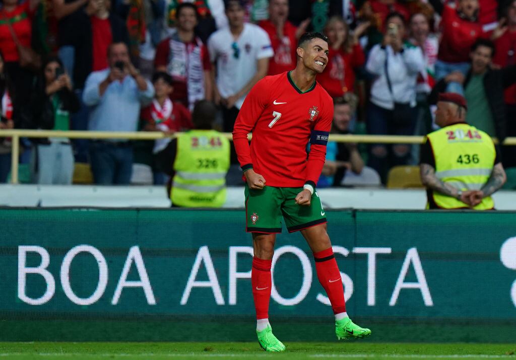 Cristiano Ronaldo. (Photo by Gualter Fatia/Getty Images)