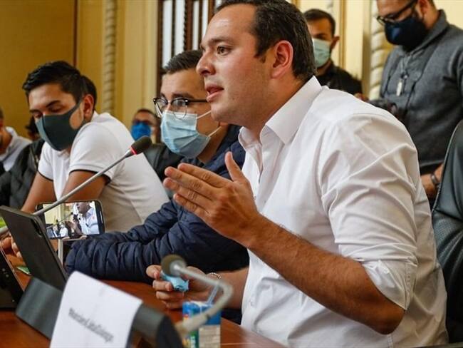 Alcalde de Manizales, Carlos Mario Marín . Foto: Tomada de su perfil de Facebook.