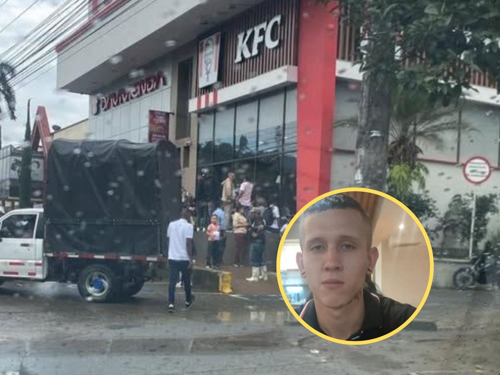 Homicidio en Dosquebradas, Risaralda (fotos: redes sociales)