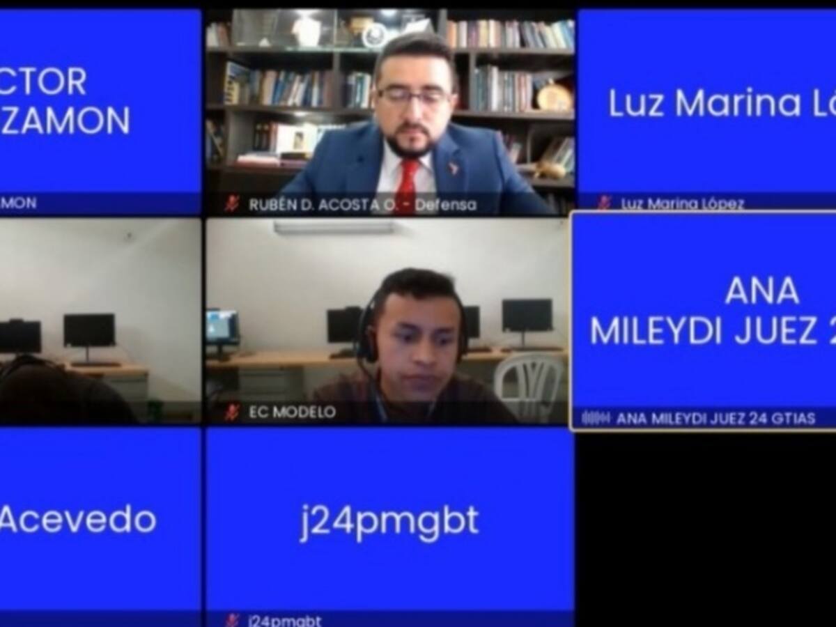 En libertad dos jóvenes capturados durante las protestas en Bogotá