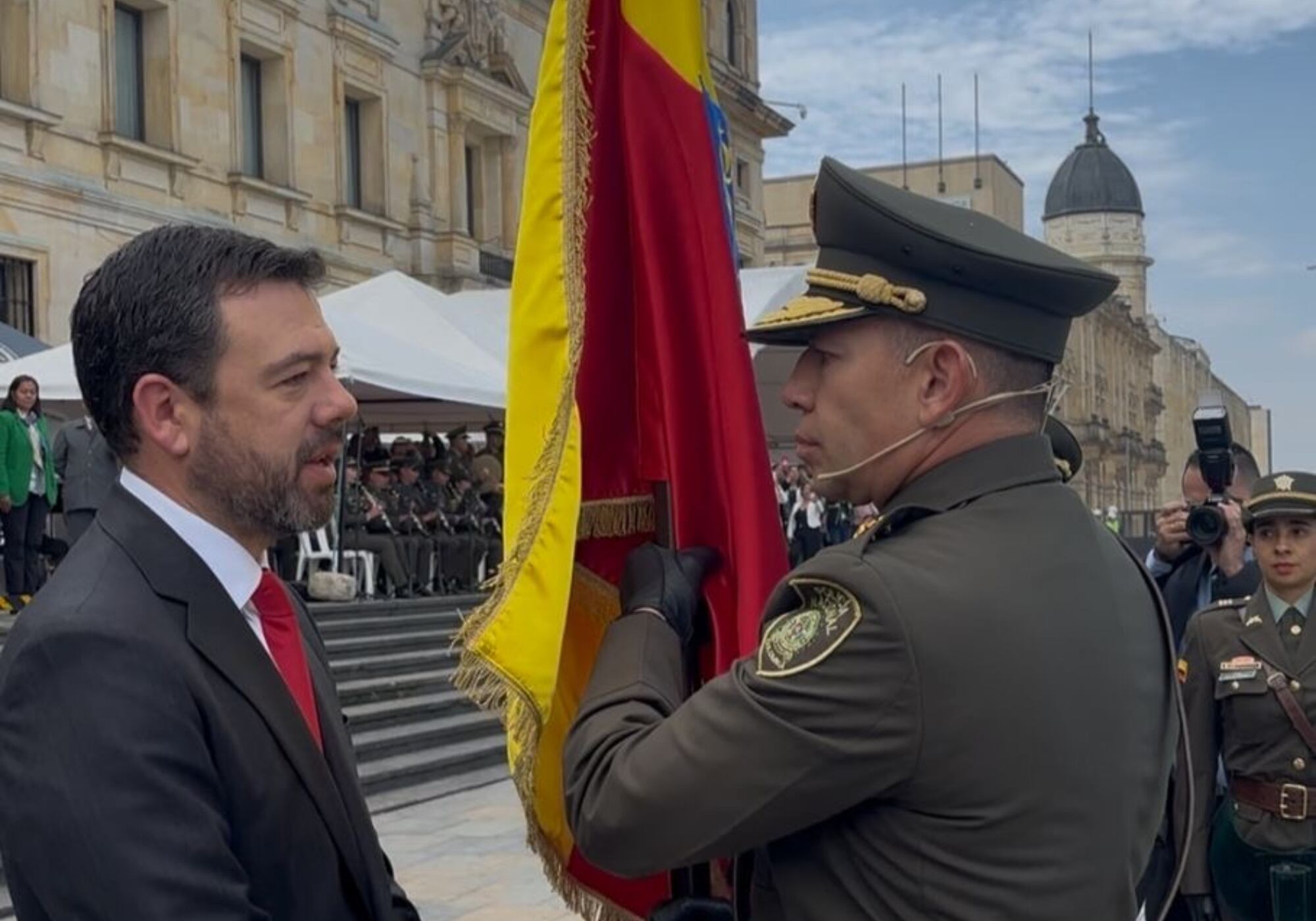 Policía de Bogotá. Foto: Alcaldía de Bogotá.