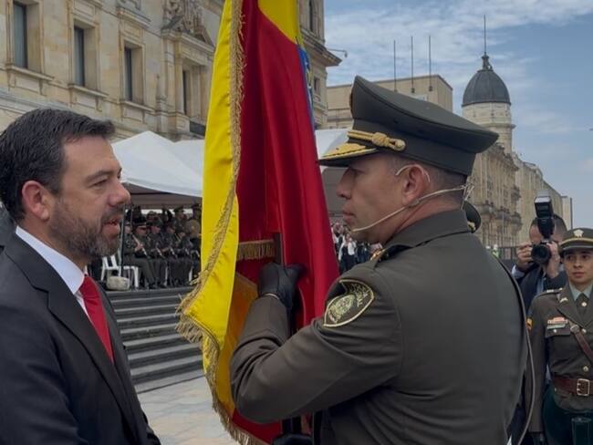 Policía de Bogotá. Foto: Alcaldía de Bogotá.
