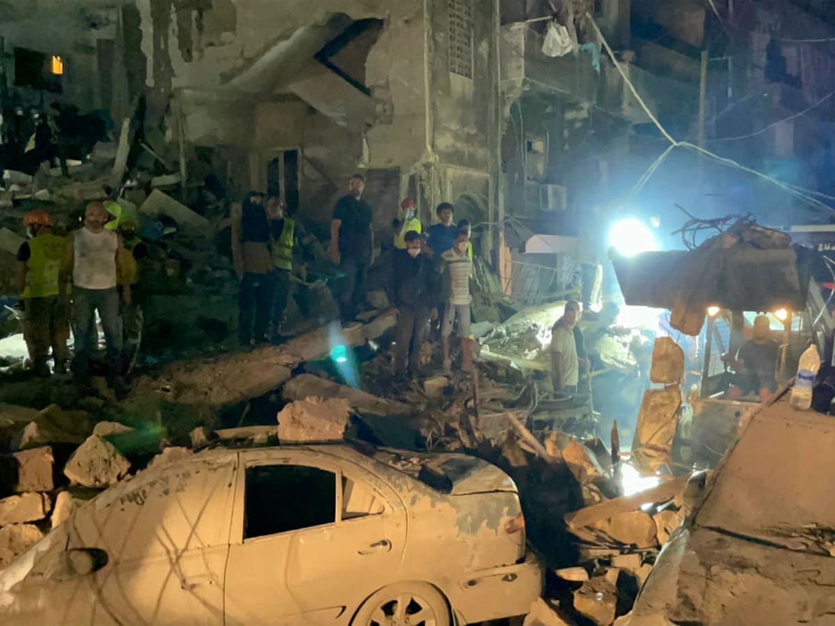 Bombardeos israelíes han dejado 22 muertos y 117 heridos en el centro de Beirut