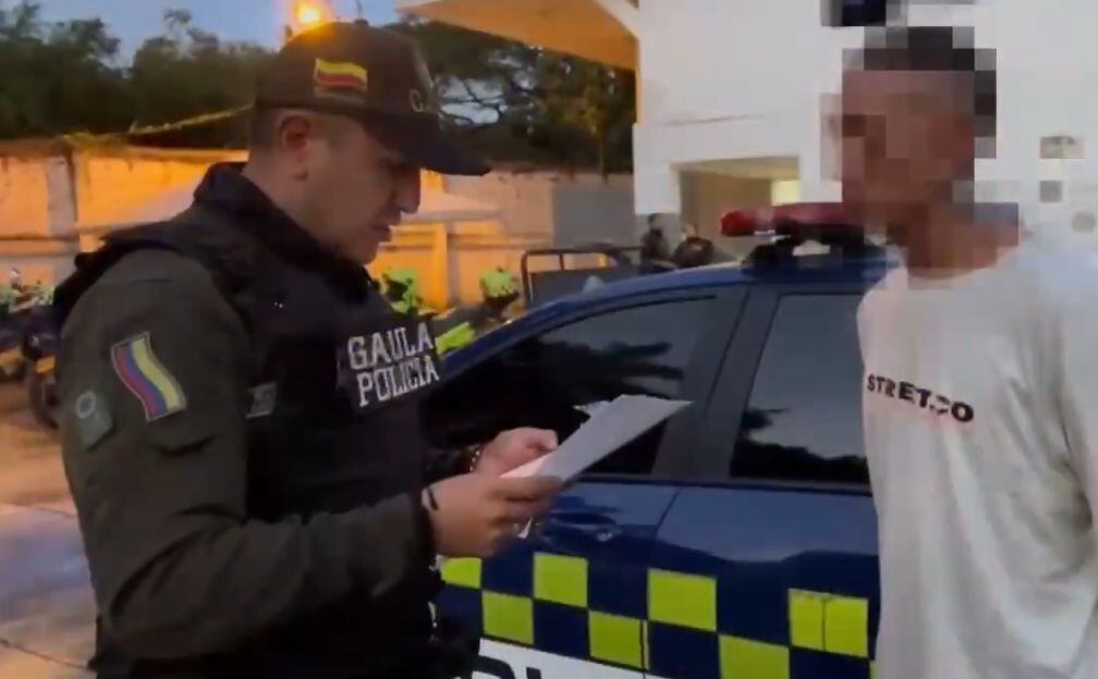 Alias ‘Tata’ haría parte de la estructura criminal conocida como ‘La Inmaculada’ desde hace al menos cuatro años. Foto: Policía.