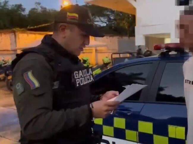 Alias ‘Tata’ haría parte de la estructura criminal conocida como ‘La Inmaculada’ desde hace al menos cuatro años. Foto: Policía.