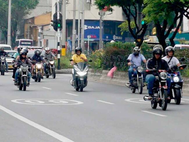 Prohíben las circulación de motos durante la madrugada en Bucaramanga. Foto: Suministrada