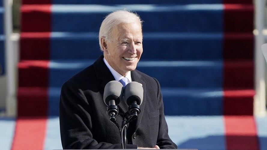 Joe Biden se convierte en el presidente número 46 de los Estados Unidos. Foto: Agencia AFP