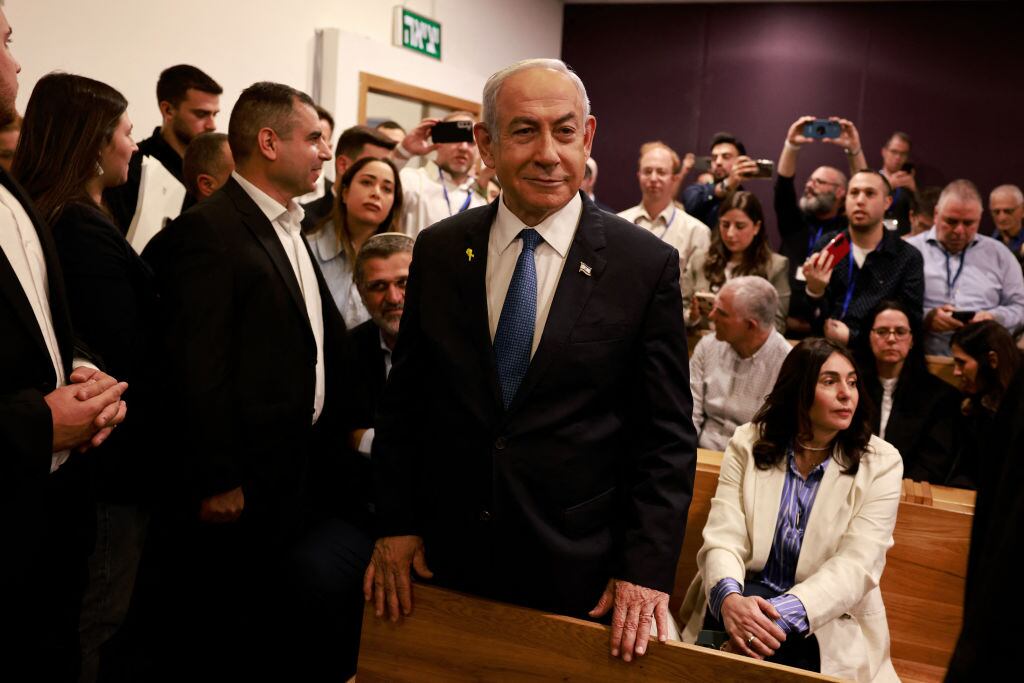 Benjamín Netanyahu. I Fpto: MENAHEM KAHANA/POOL/AFP via Getty Images.