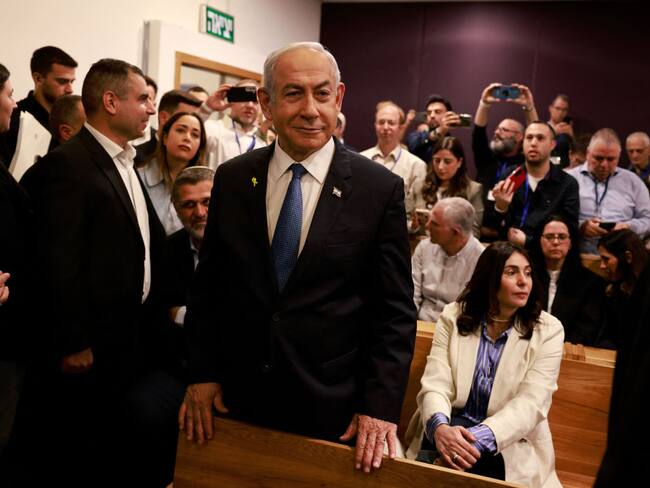 Benjamín Netanyahu. I Fpto: MENAHEM KAHANA/POOL/AFP via Getty Images.