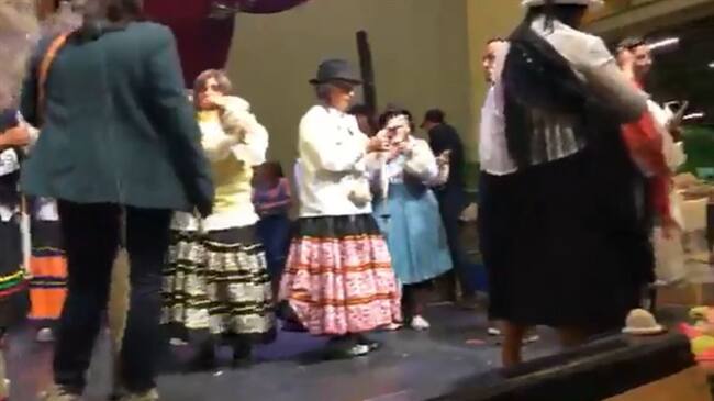 Concurso de hilanderos. Foto: