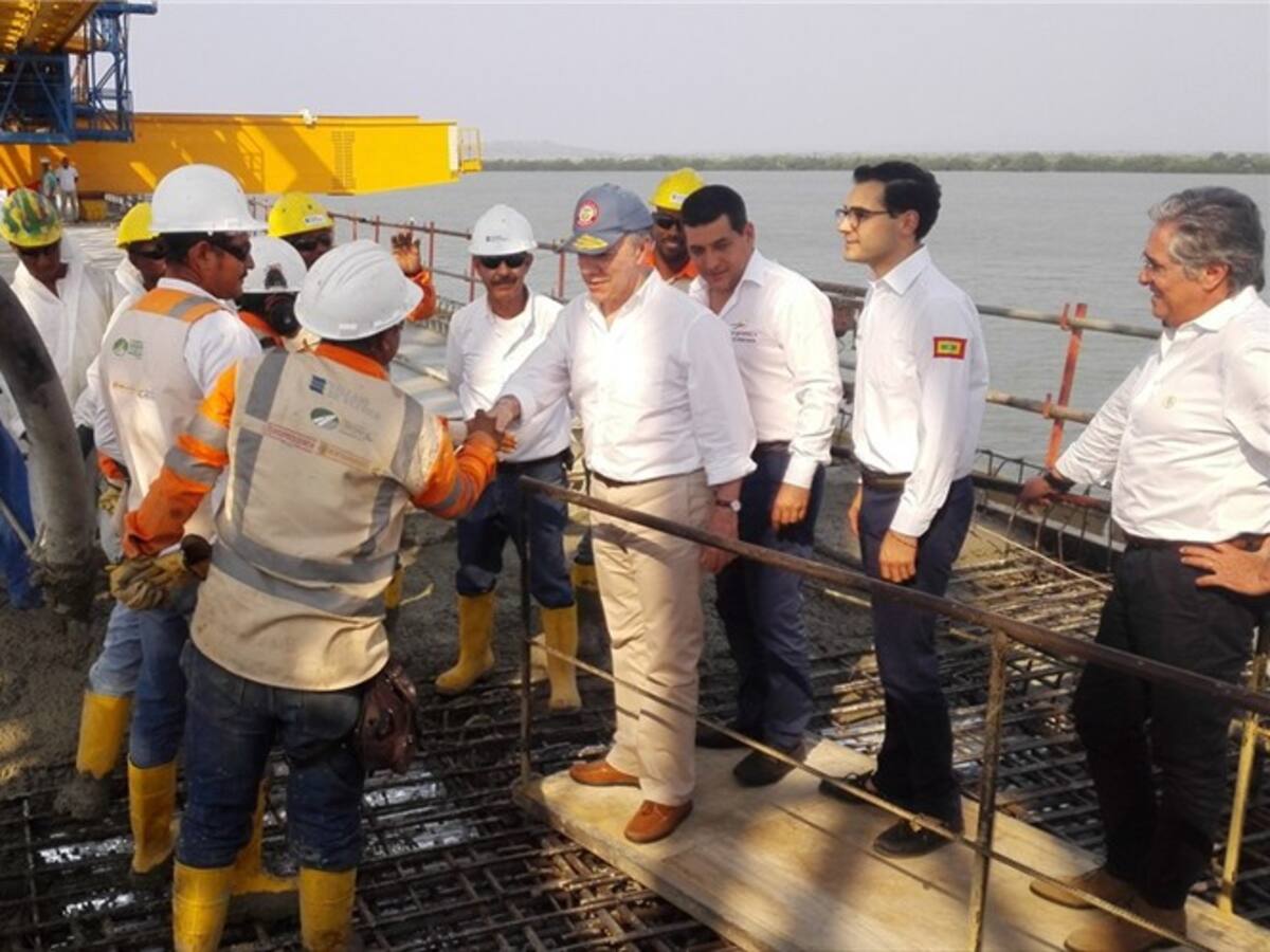 Esta obra es una muestra de mi amor por el Caribe: Santos