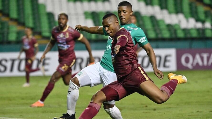El encuentro entre el Cali y Tolima fue aplazado debido a las manifestaciones por el paro nacional. Foto: Getty Images