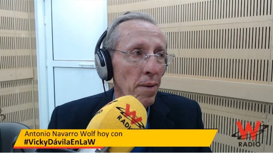 Antonio Navarro se sensibiliza hablando de la muerte de su hijo. Foto: La WCon Vicky Dávila