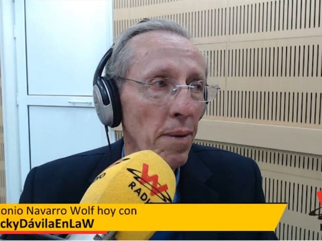 Antonio Navarro se sensibiliza hablando de la muerte de su hijo. Foto: La WCon Vicky Dávila