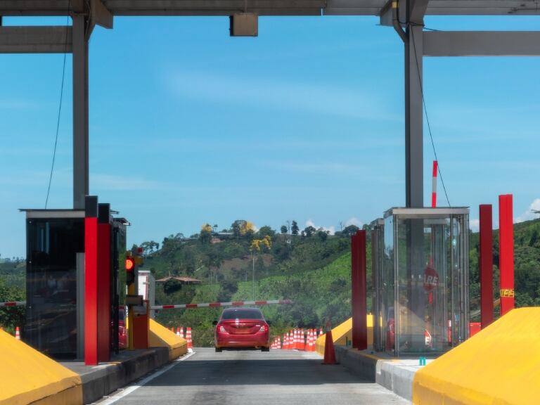 Foto de peaje en Colombia // Getty Images