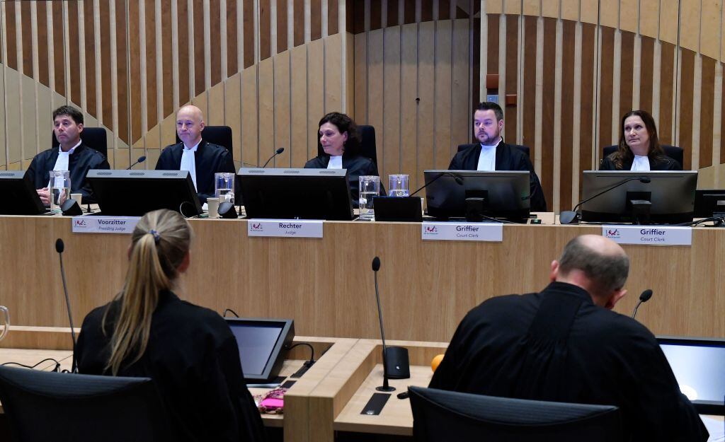 Juicio del caso del vuelo MH17. Foto: Getty Images.