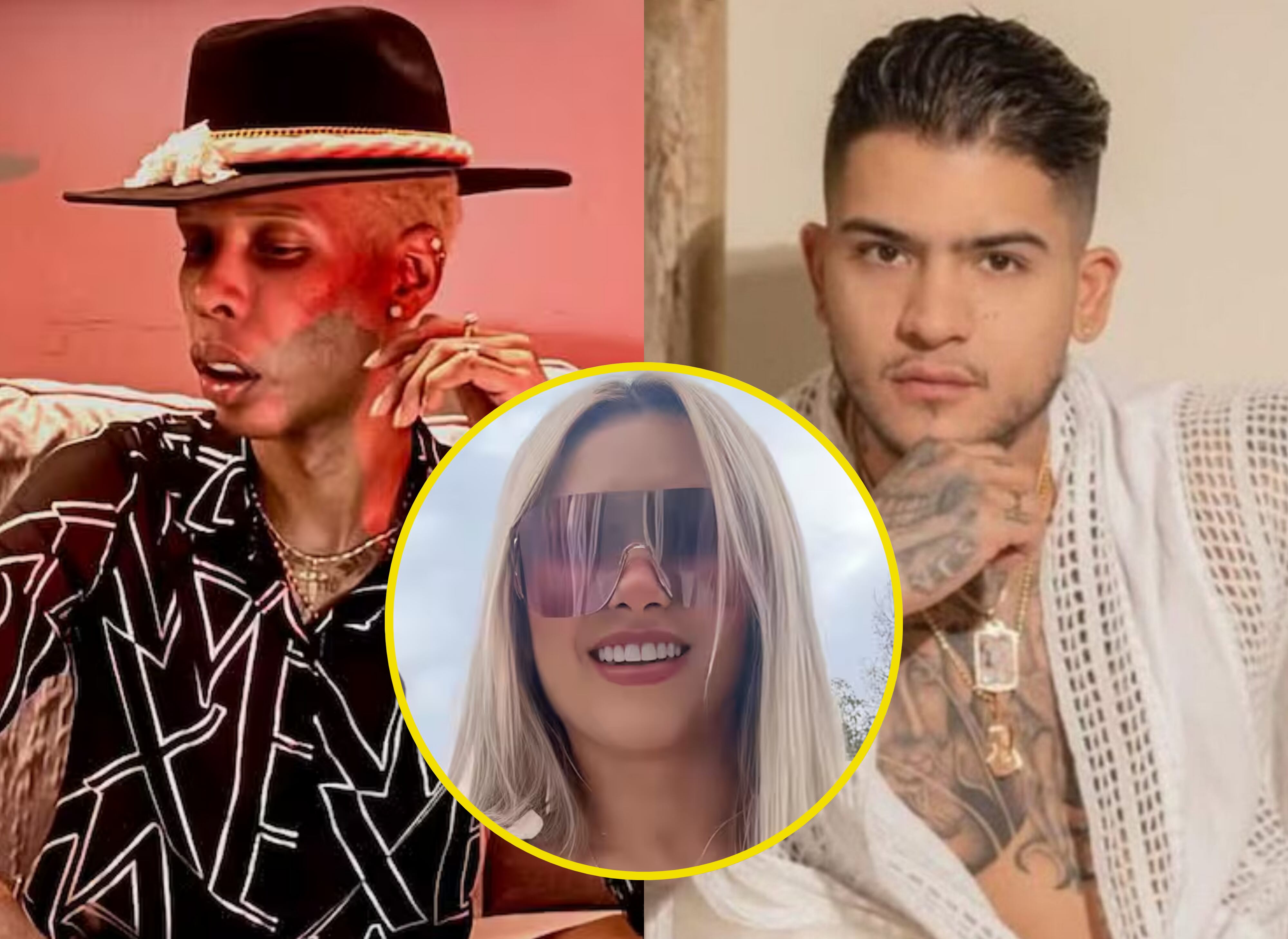 Regio Clown, B-King y Angie Miller | Fotos: Redes Sociales