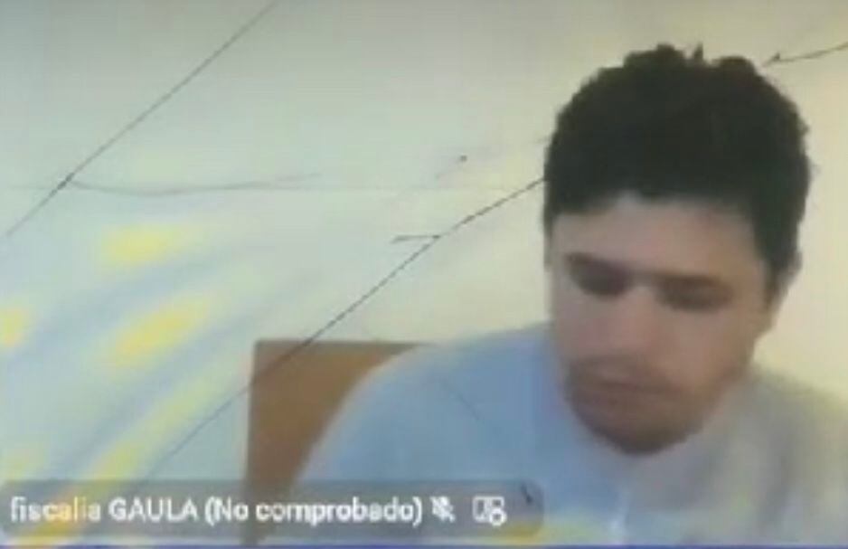 Giovanny Díaz, padrastro de Jerónimo Ángulo. Foto: Audiencia