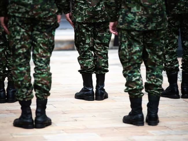 Imagen referencia de soldados del Ejército Nacional / Foto: GettyImages / NurPhoto