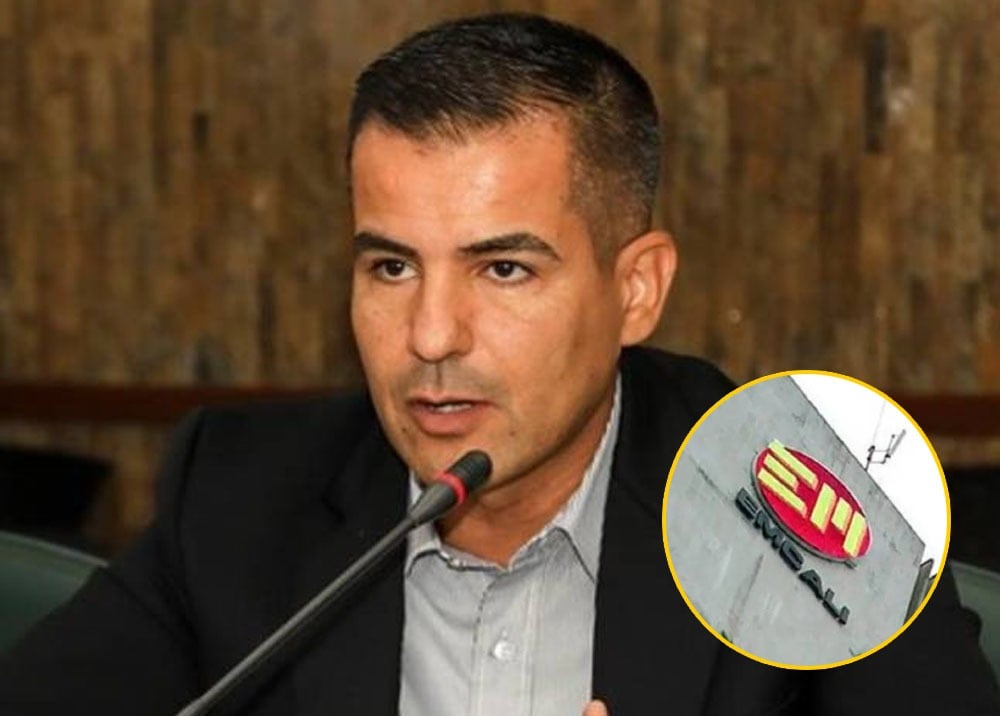 Fluvio Leonardo Soto - Emcali. Fotos: Alcaldía de Cali y Emcali