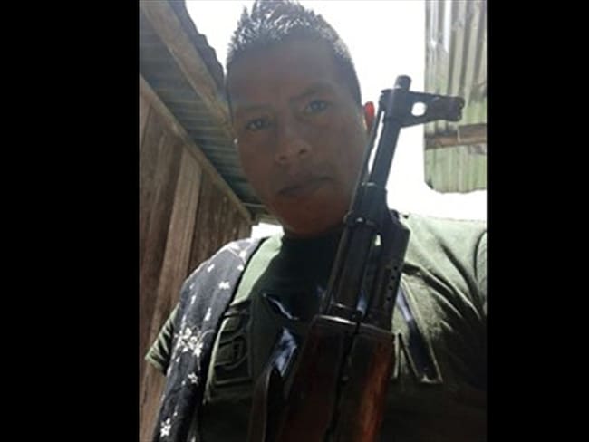 Según el reporte oficial, este sujeto contaba con un historial delictivo de más de cinco años al interior de la organización. Foto: Ejército