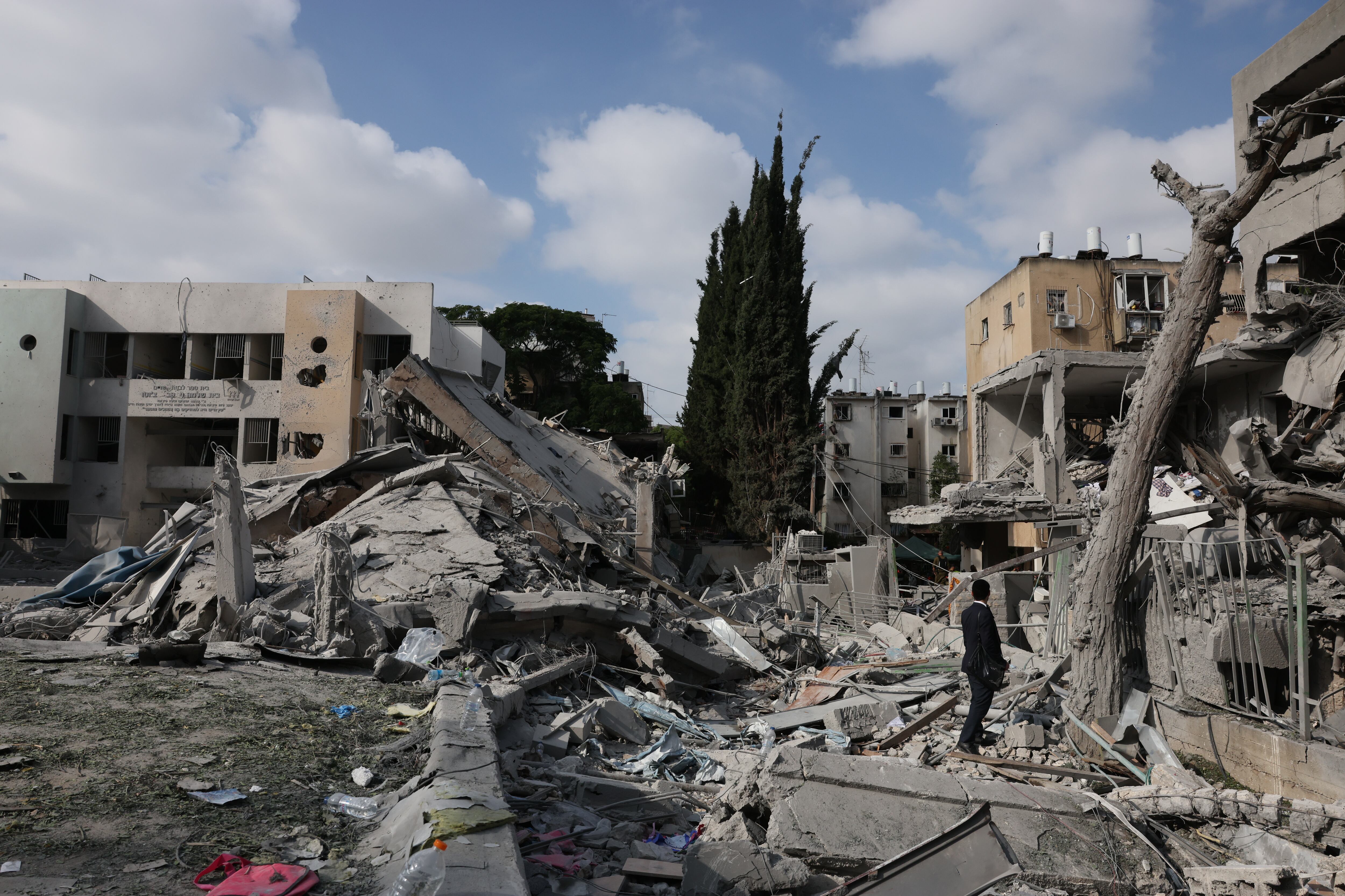 Ya van 18 muertos en Israel desde inicio de bombardeos por parte de Irán. EFE/EPA/ABIR SULTAN