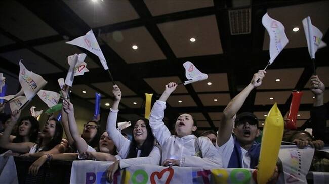 Campaña de la Colombia humana. Foto: Colprensa