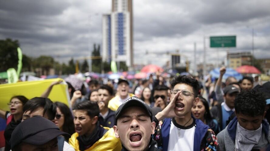 Paro Nacional del 21 de noviembre. Foto: