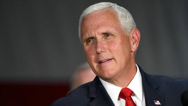 El vicepresidente de Estados Unidos, Mike Pence. Foto: Getty Images
