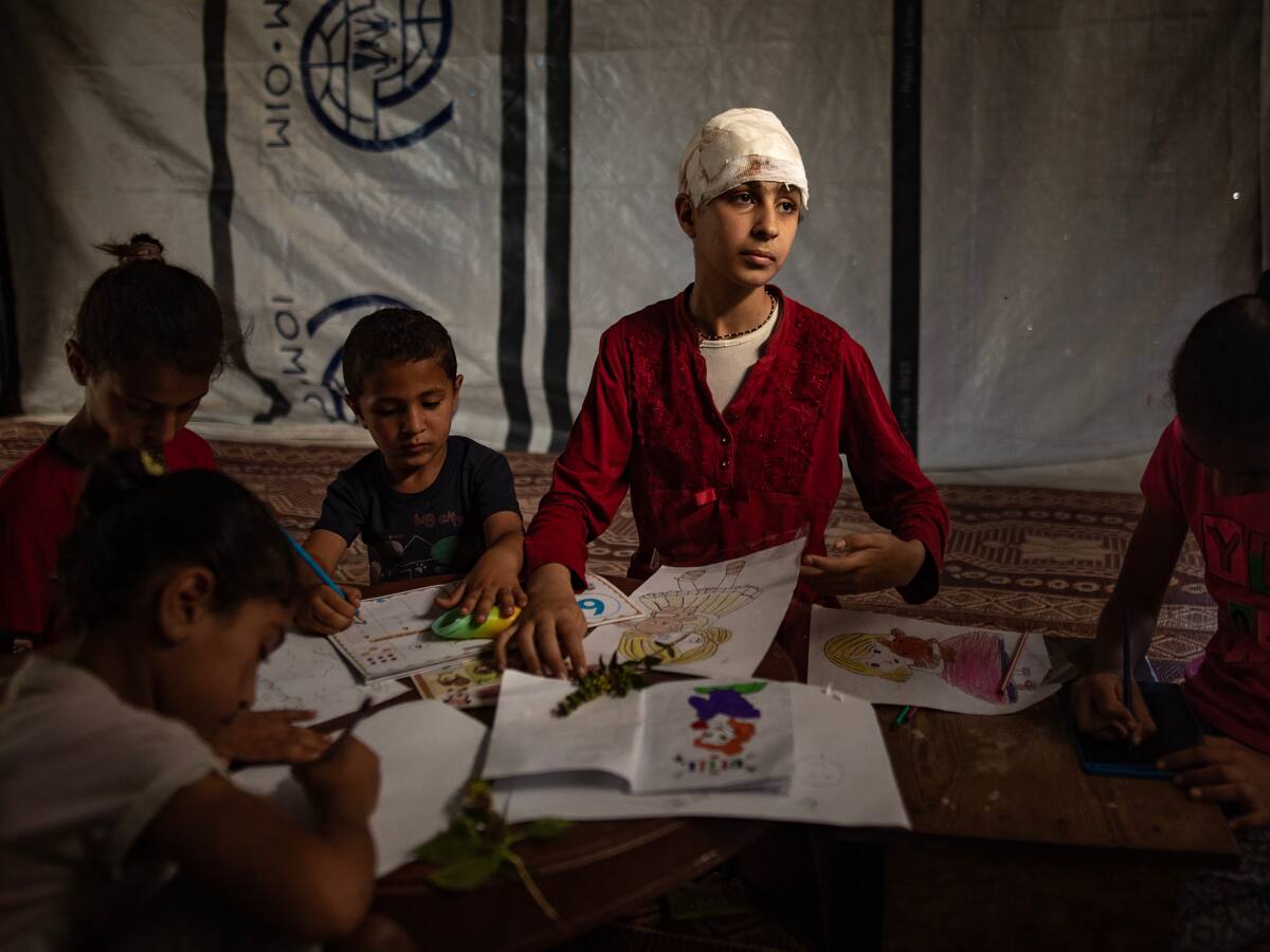 Llegan a Jordania 35 menores de edad de la Franja de Gaza para recibir tratamiento médico