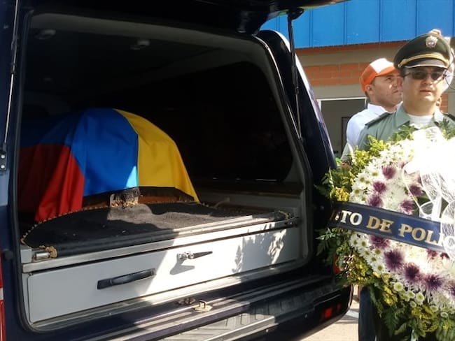 Homenaje a cadete de San Bernardo del Viento. Foto: Claudia Hernández