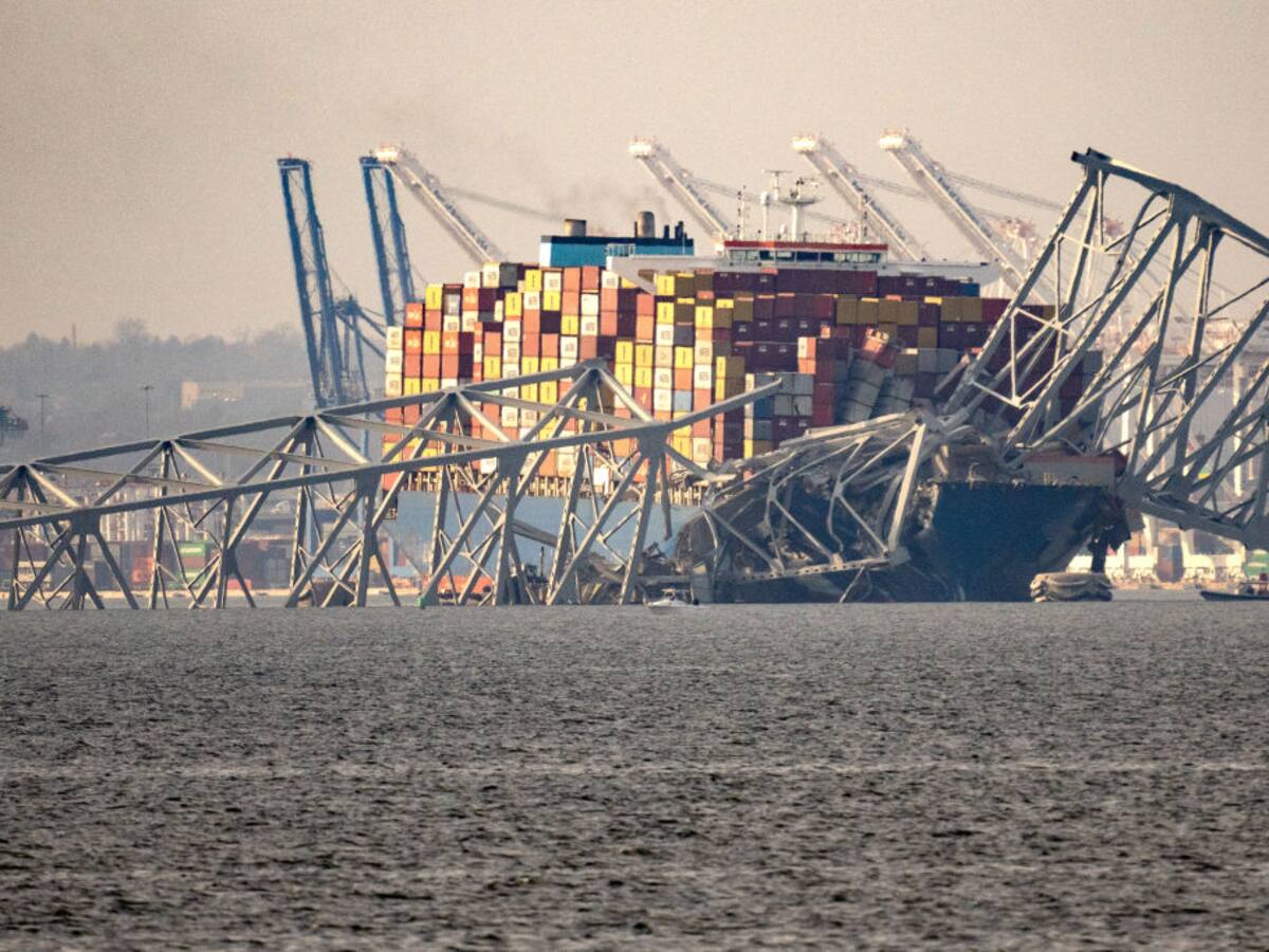 Baltimore recibirá ayuda de Nueva York y Nueva Jersey tras cierre portuario por derrumbe
