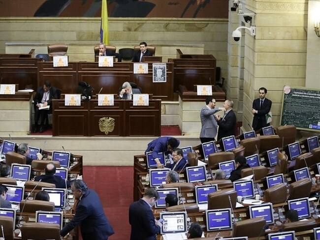 Las sesiones extraordinarias comienzan a partir de mañana 17 y tiene varios proyectos pendientes, algunas conciliaciones. Foto: Colprensa