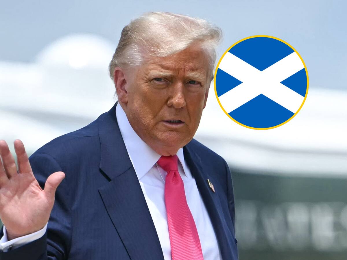El presidente de Estados Unidos, Donald Trump, visitará Escocia del 25 al 29 de julio