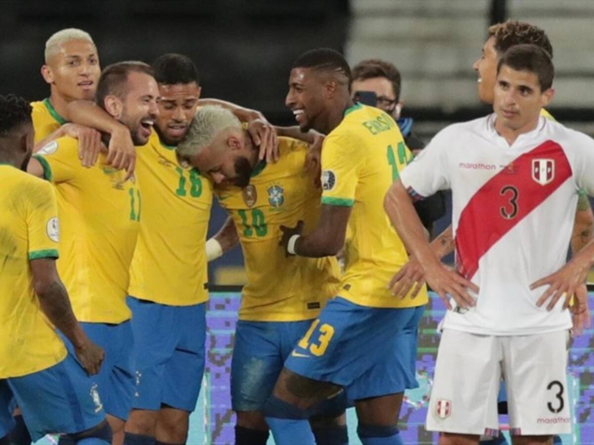 Con goleada Brasil clasifica a cuartos de Copa América 2021