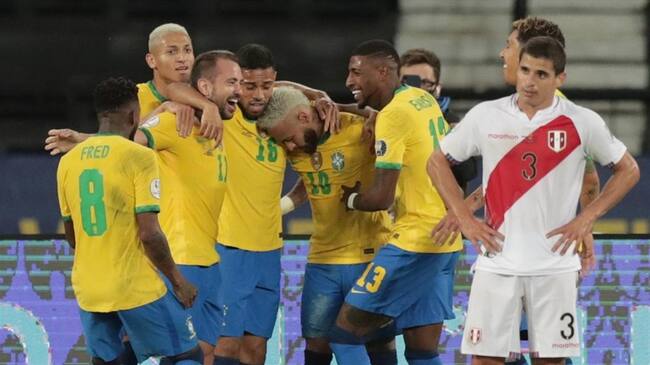 Con goleada Brasil clasifica a cuartos de Copa América 2021. Foto: Agencia EFE