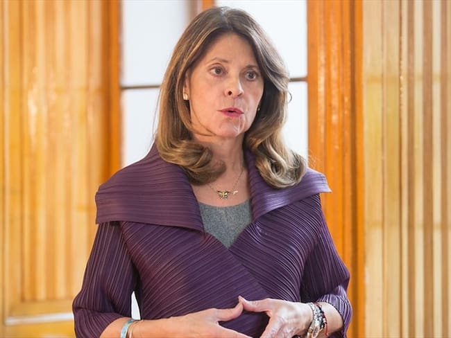 Marta Lucía Ramírez, vicepresidenta de Colombia. Foto: Colprensa
