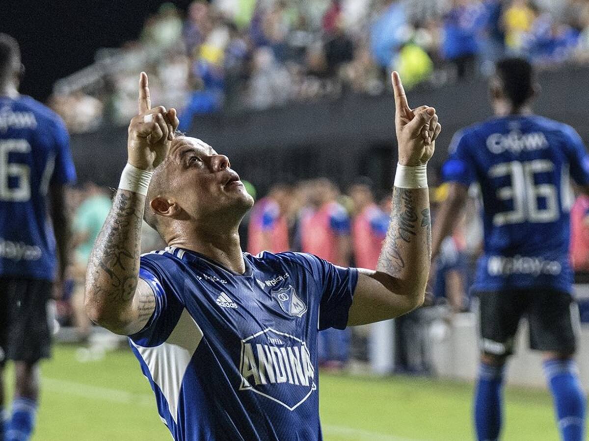 VIDEO: El golazo de Leonardo Castro con el que Millonarios derrotó a Nacional en Miami