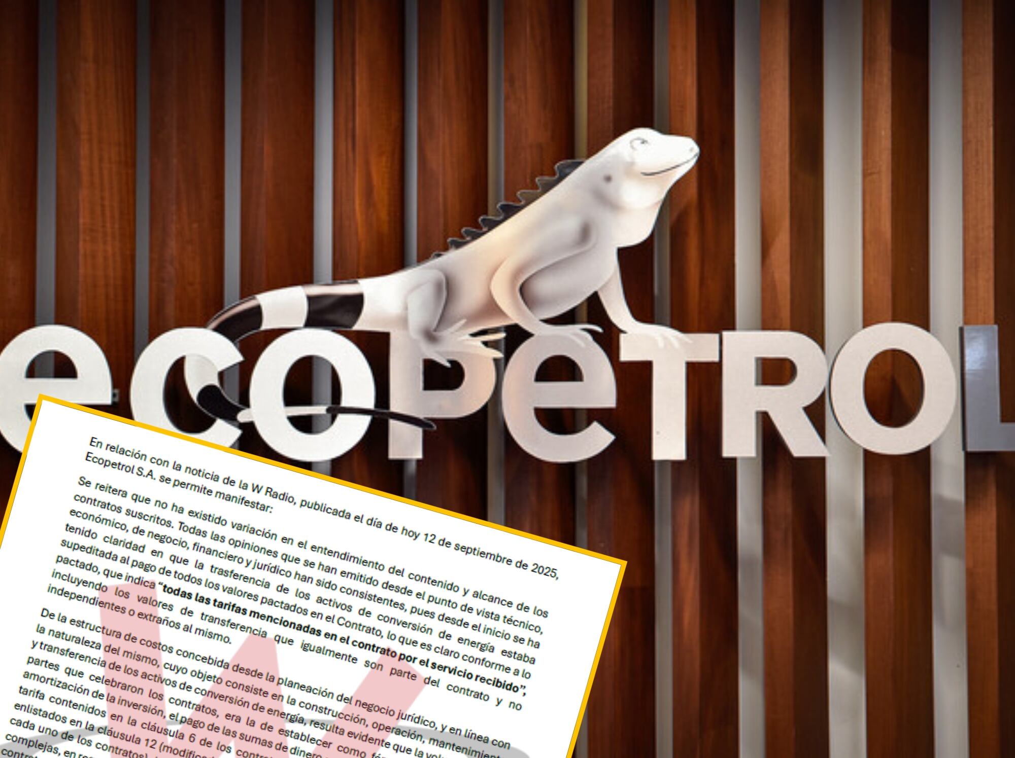 Ecopetrol insiste: pago de 42 millones de dólares por Termomorichal se hizo acorde con el contrato