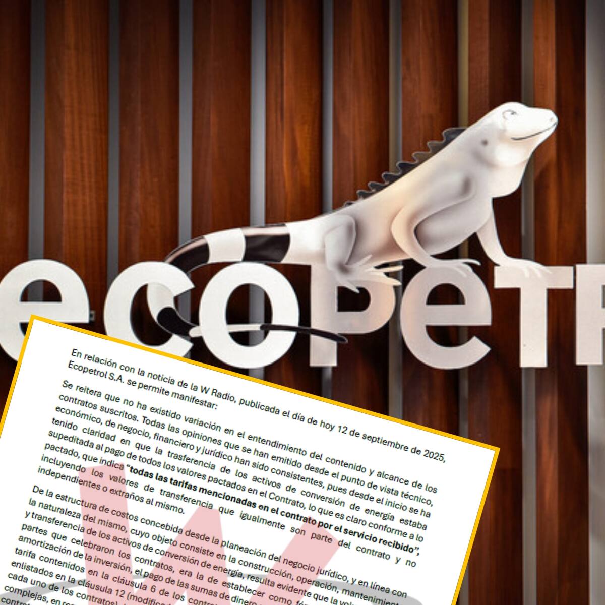 Ecopetrol insiste: pago de 42 millones de dólares por Termomorichal se hizo acorde con el contrato