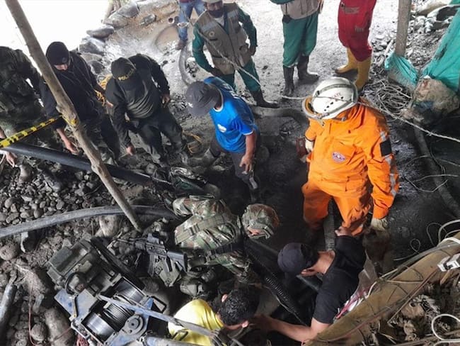 ¿Cómo avanza el rescate de los 11 mineros desaparecidos en Neira?