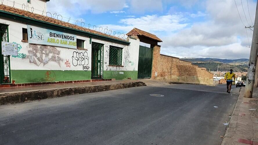 El asilo San José alberga 81 adultos mayores.. Foto: Suministrada
