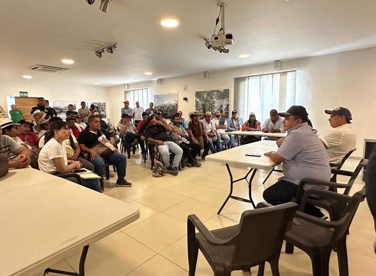 Reunión de comunidades de la Sierra/ Cortesía