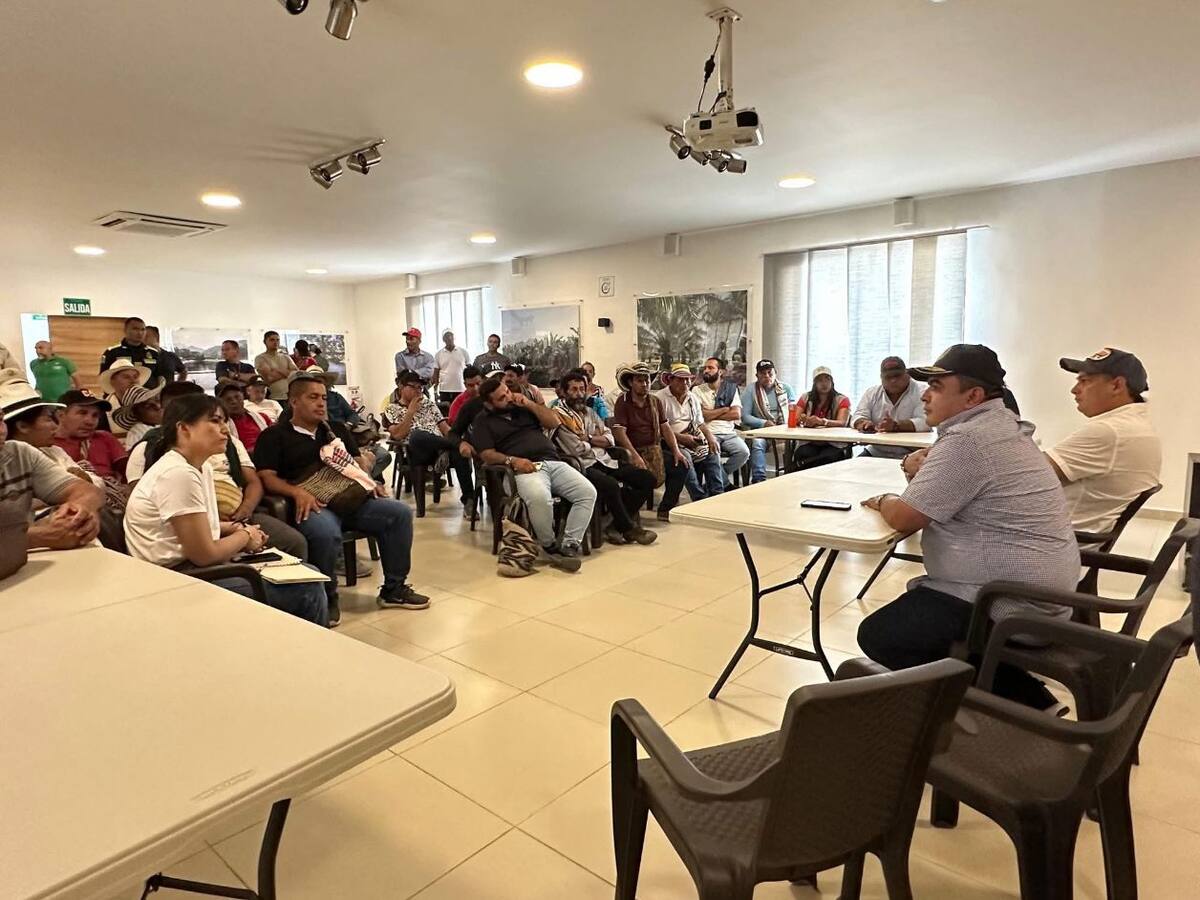 Comisión de campesinos de la Sierra Nevada viajarán a Bogotá