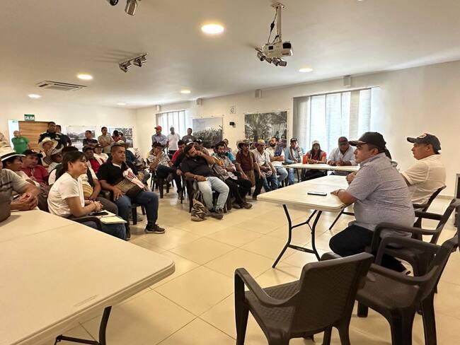 Reunión de comunidades de la Sierra/ Cortesía