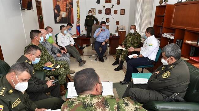 En Sigue La W, expertos dieron su opinión frente a los Consejos de Seguridad extraordinarios que se han realizado en varios departamentos del país. . Foto: Colprensa
