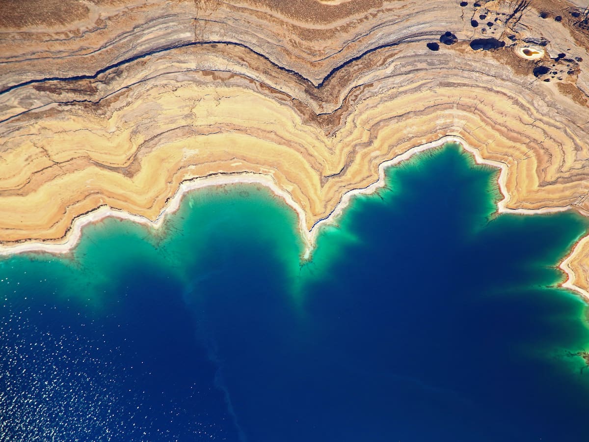 ¿Cuál es el punto más bajo en tierra firme del planeta? Se encuentra entre Jordania e Israel